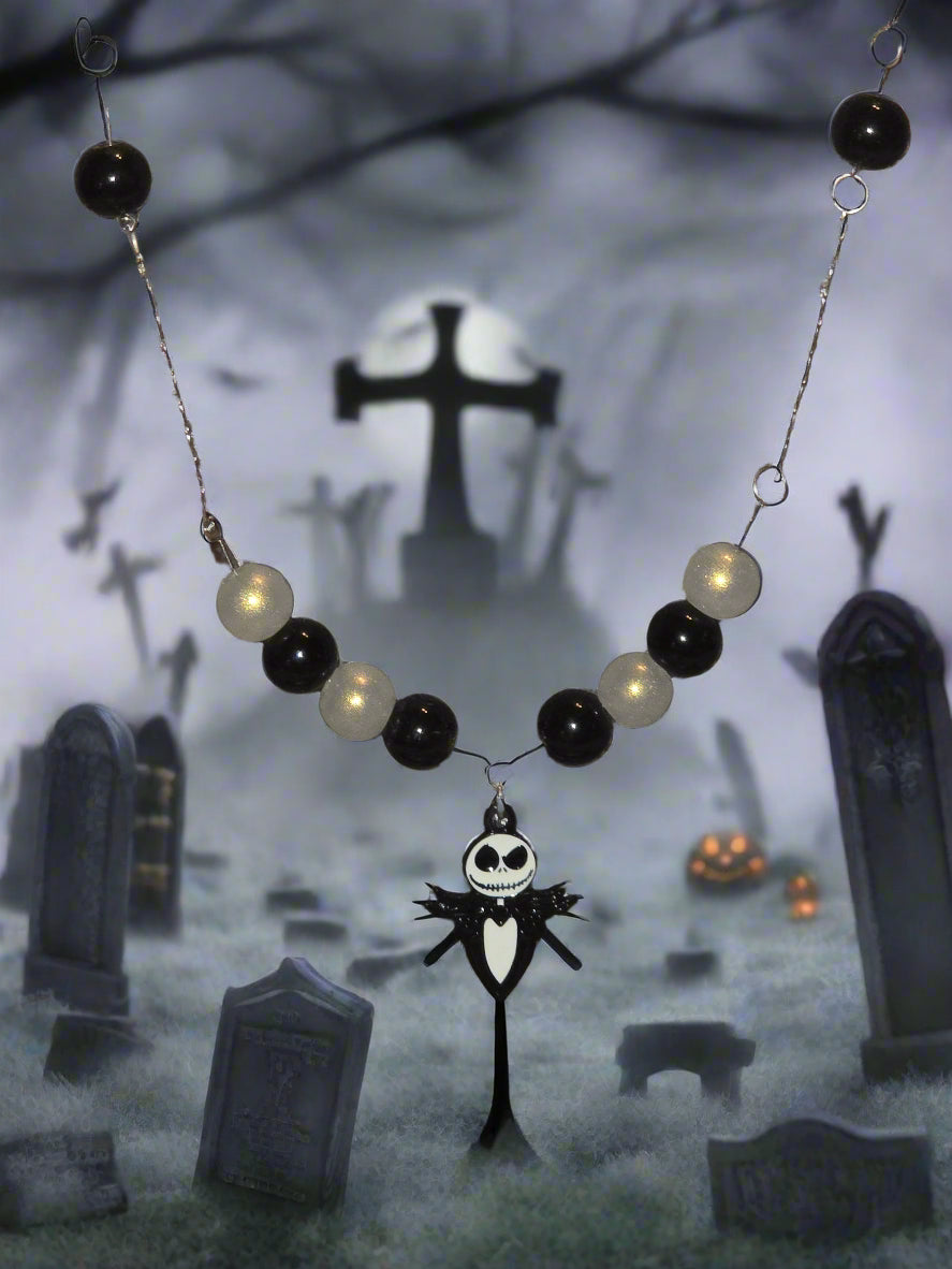 Halloween necklace NBC jack