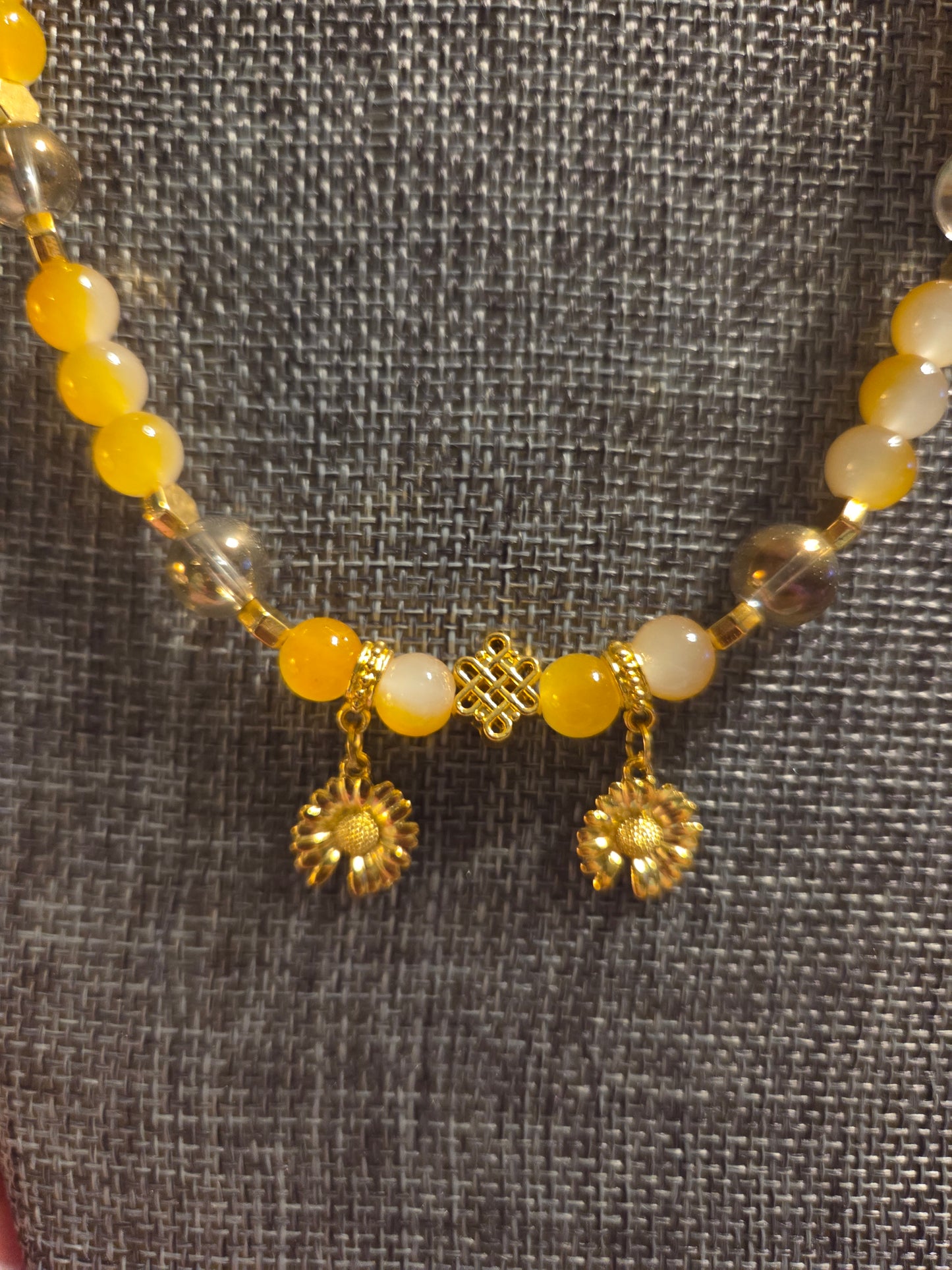 Sunflower Necklace