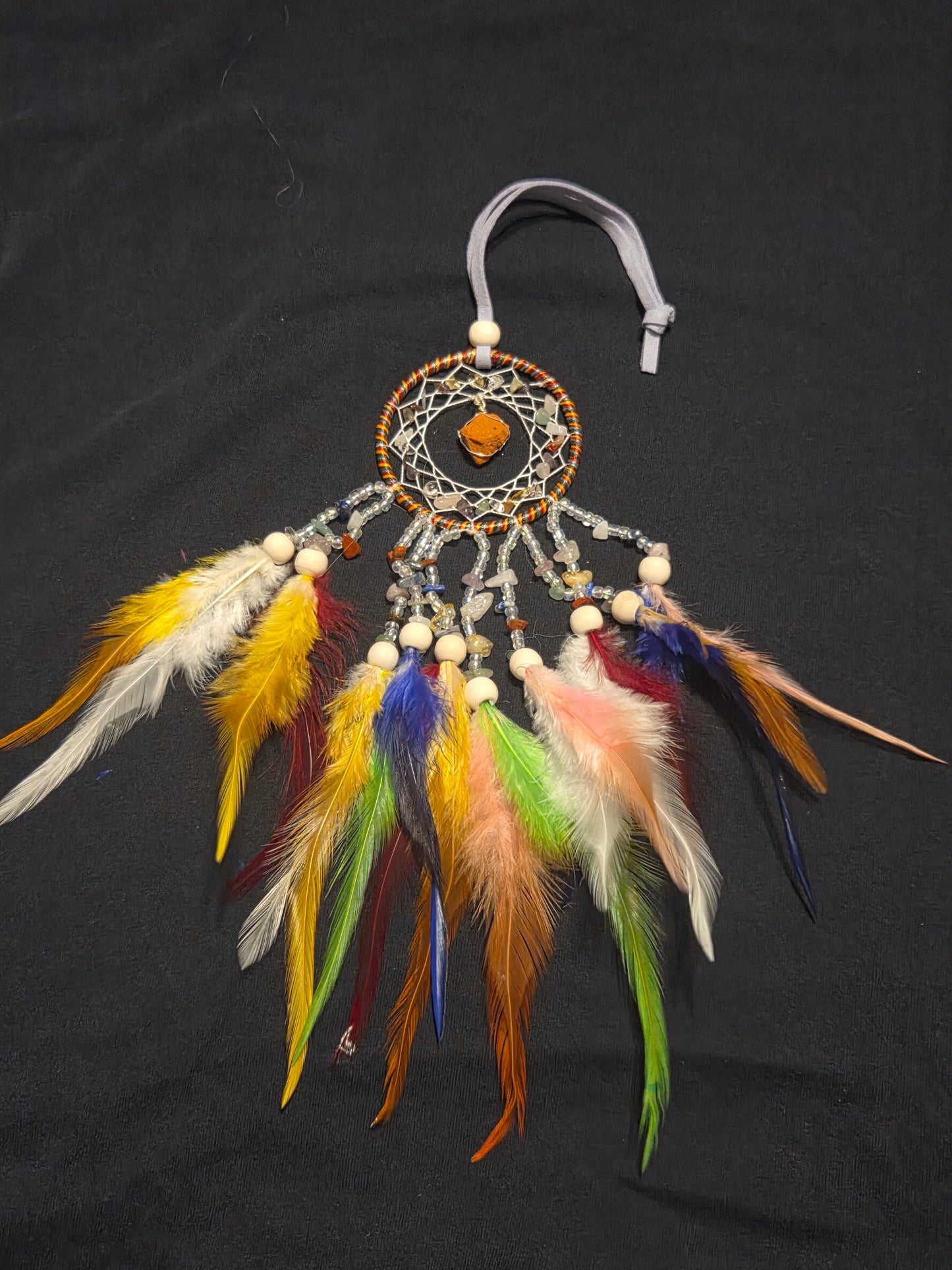 Seven chakra dream catcher