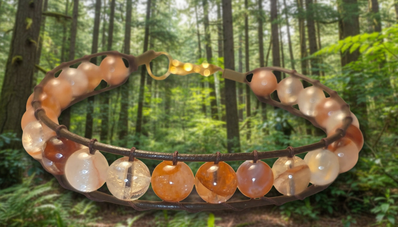 Men's Fire Quartz Bracelet