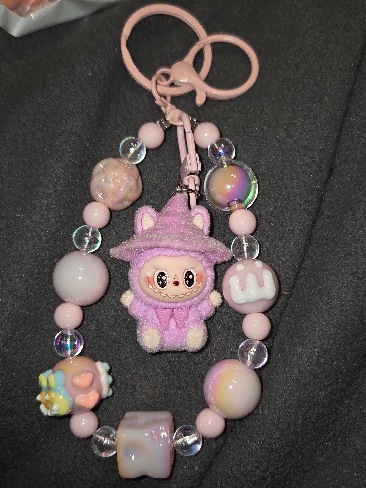 Authentic pop mart the monster the Labubu keychain, backpack keychain