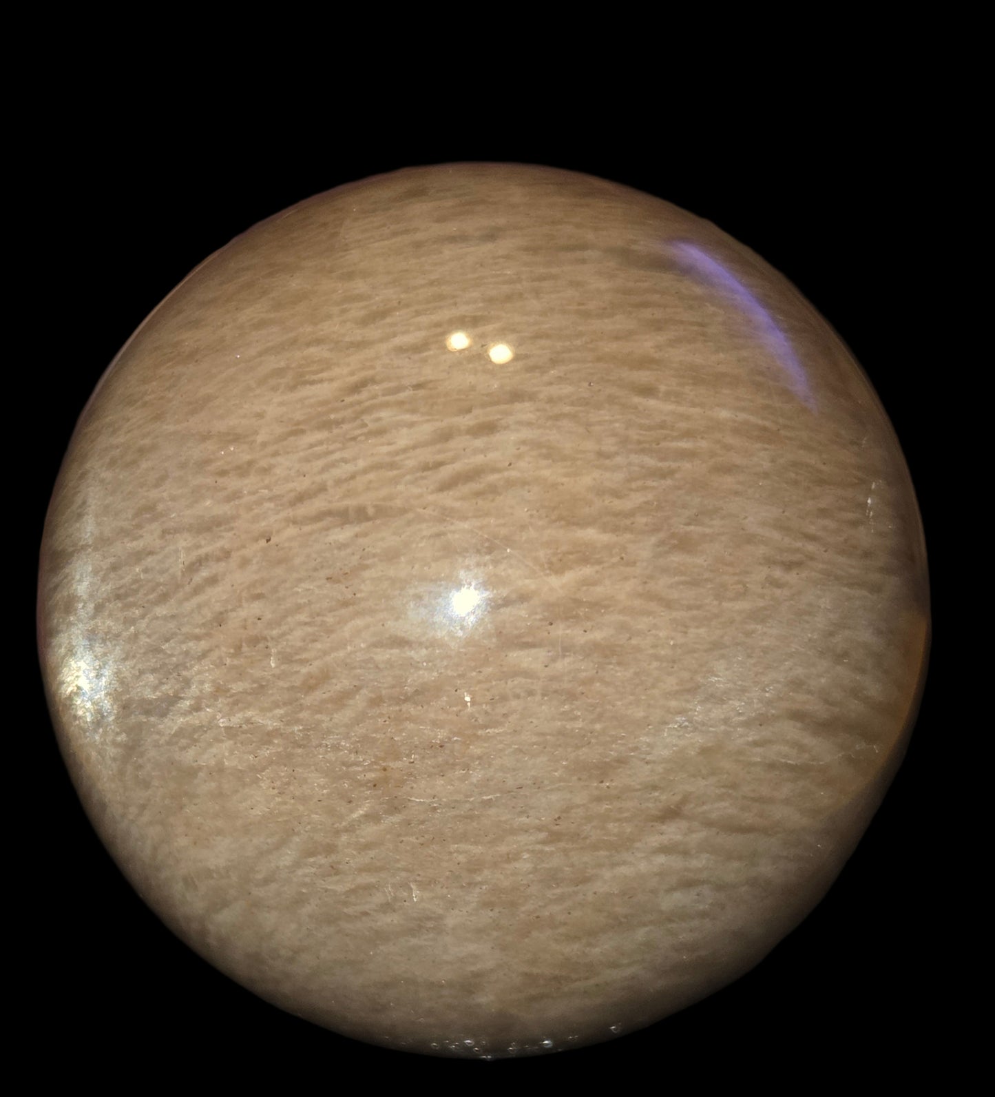 Peach Moonstone sphere