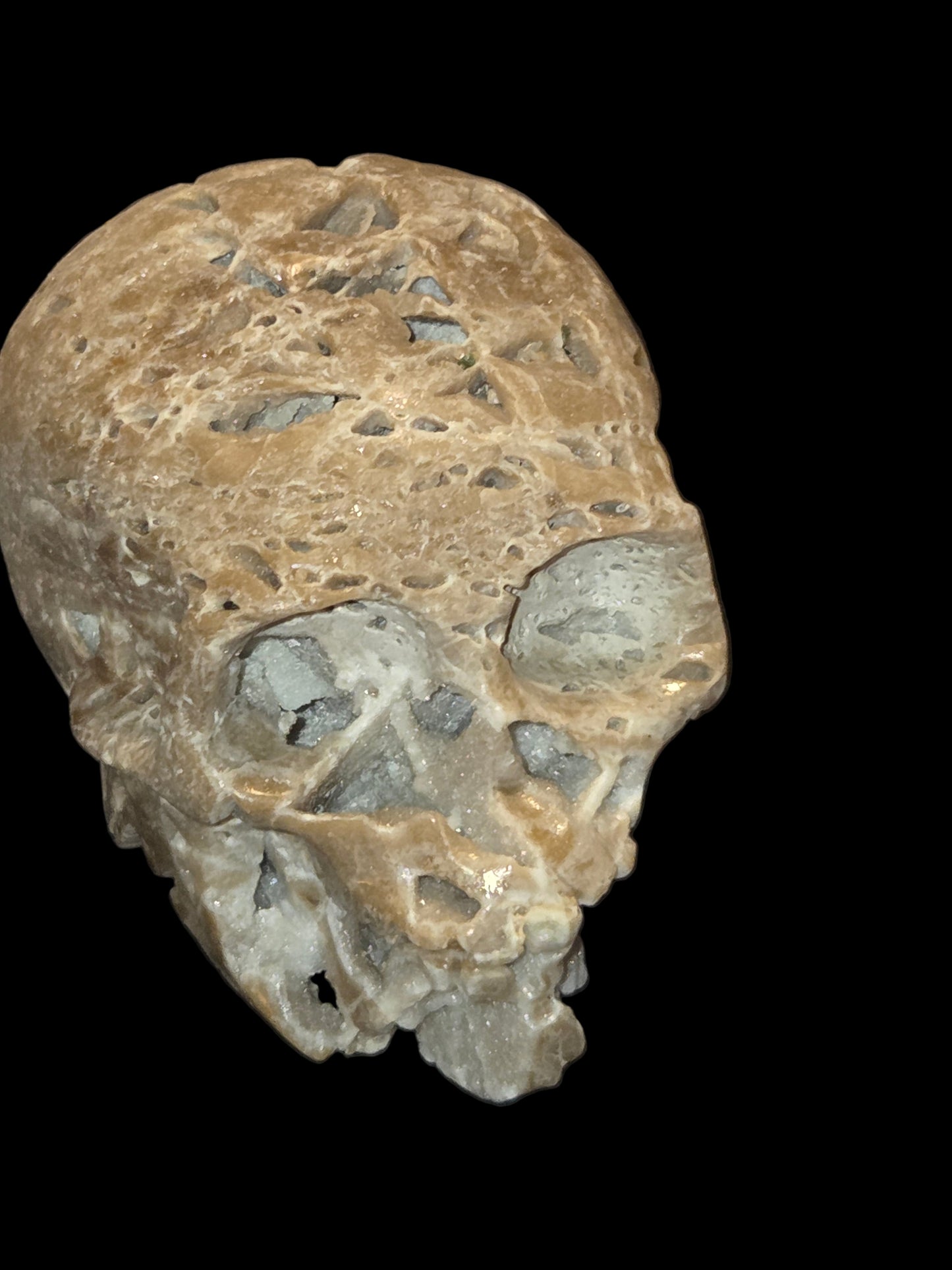 Sphalerite skull