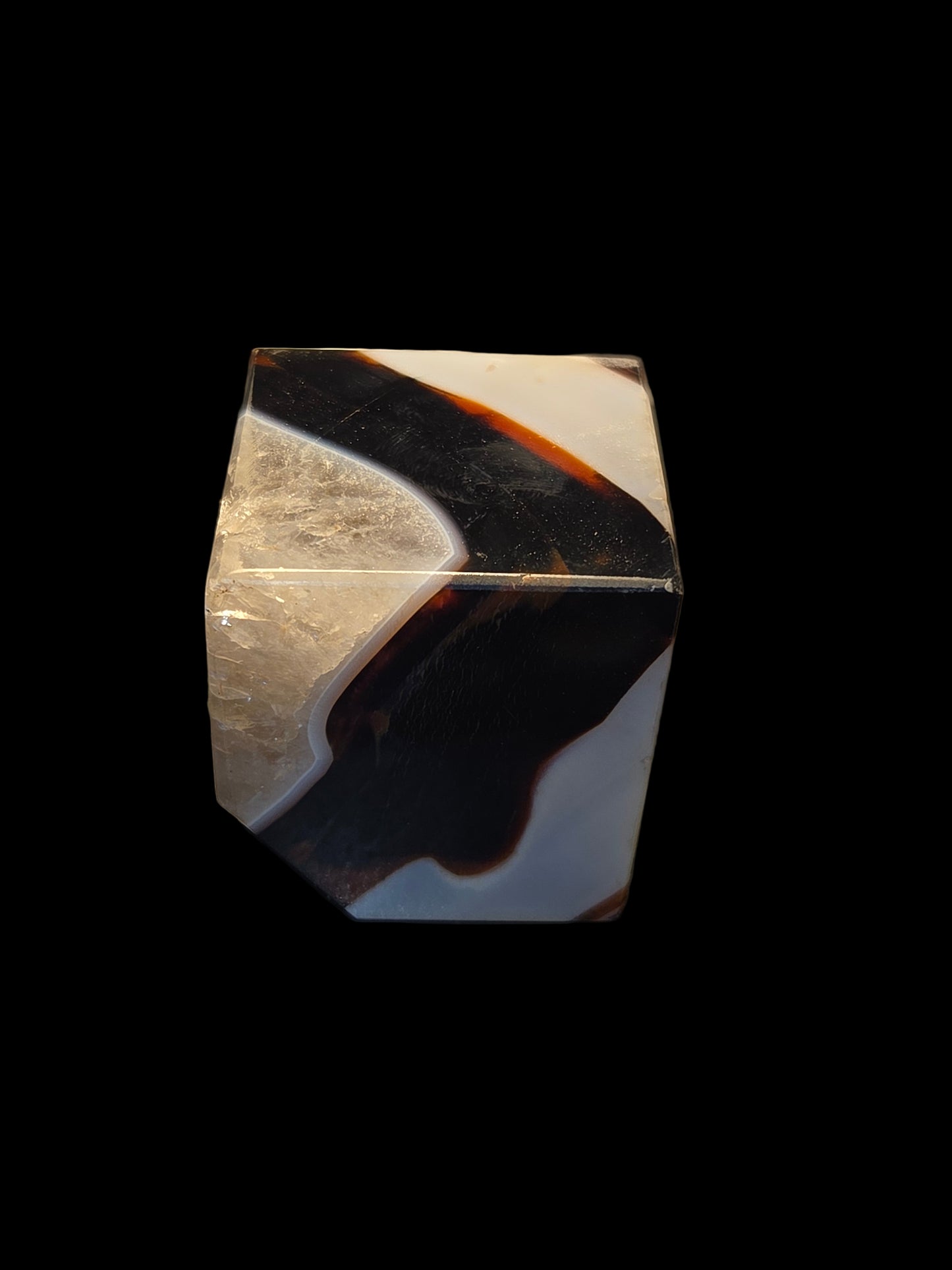 Cardeliad lace agate cude