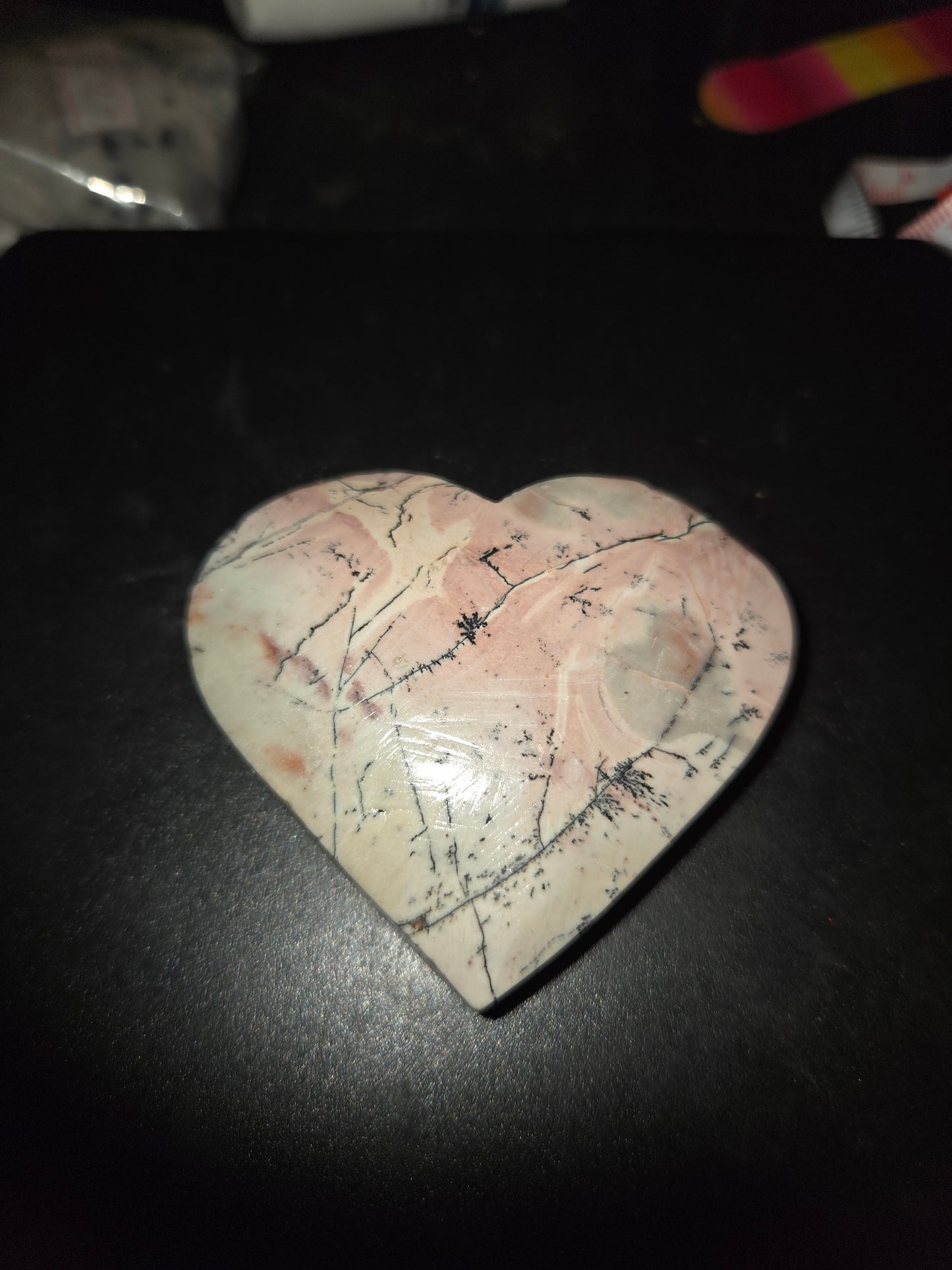 Pink picture jasper heart
