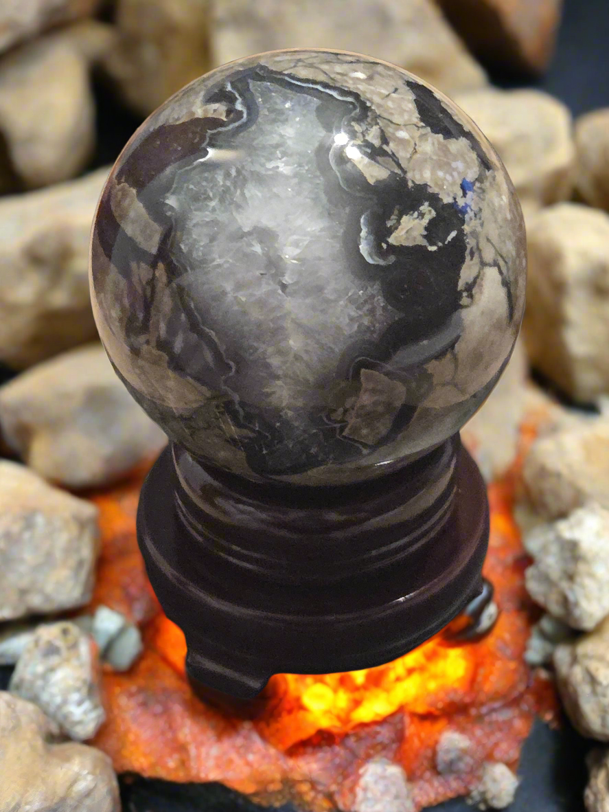 Volcano Agate Shere