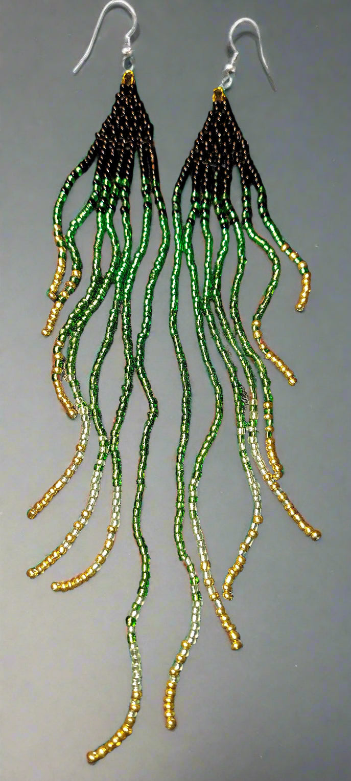 Beaded Dangle Earring