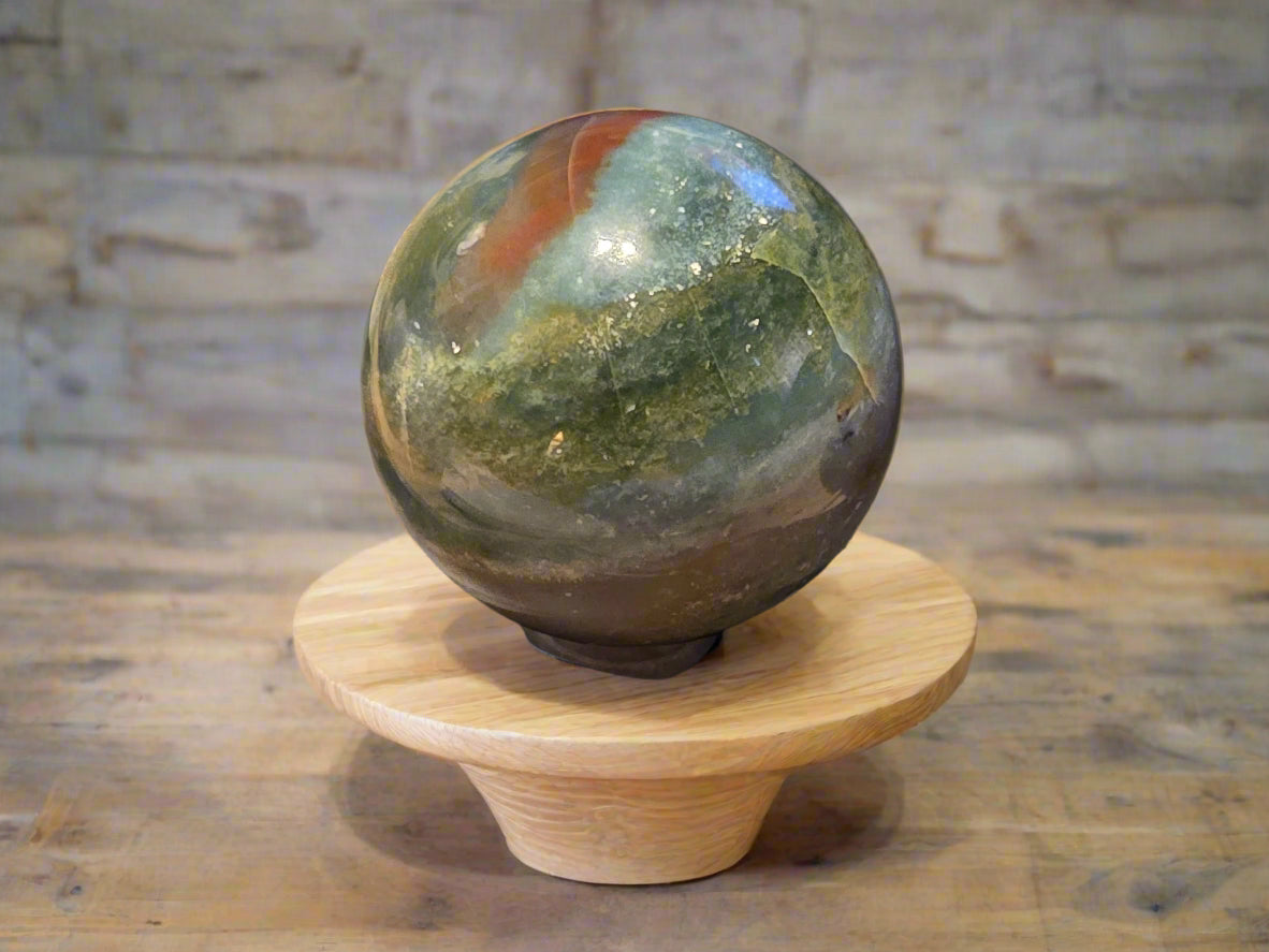 Ocean Jasper Sphere