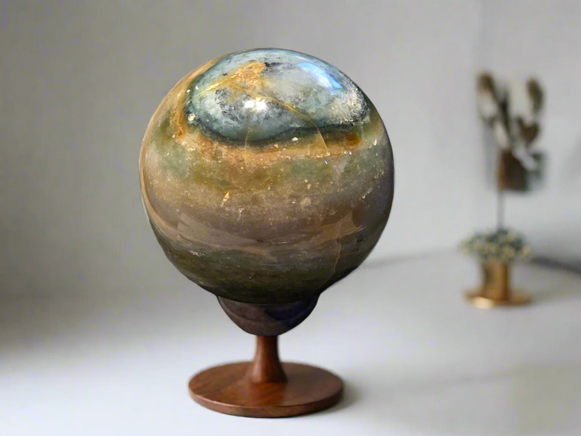 Ocean Jasper Sphere