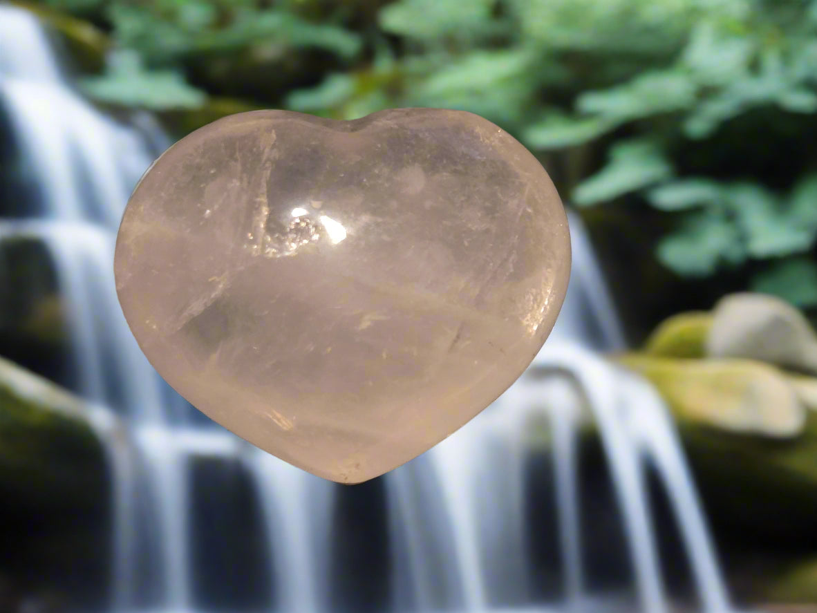 Clear Quartz Heart