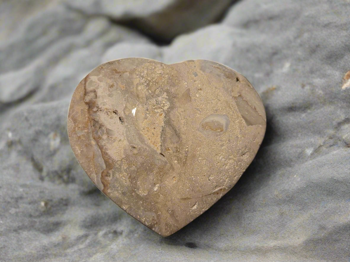 Pink Amathyst Heart