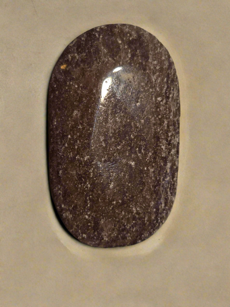Strawberry Quartz palm stone