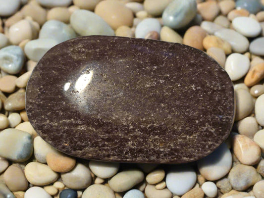 Strawberry Quartz palm stone