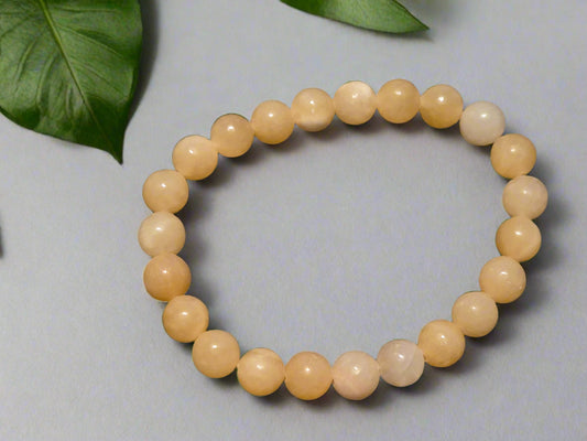 Honey calcite bracelet