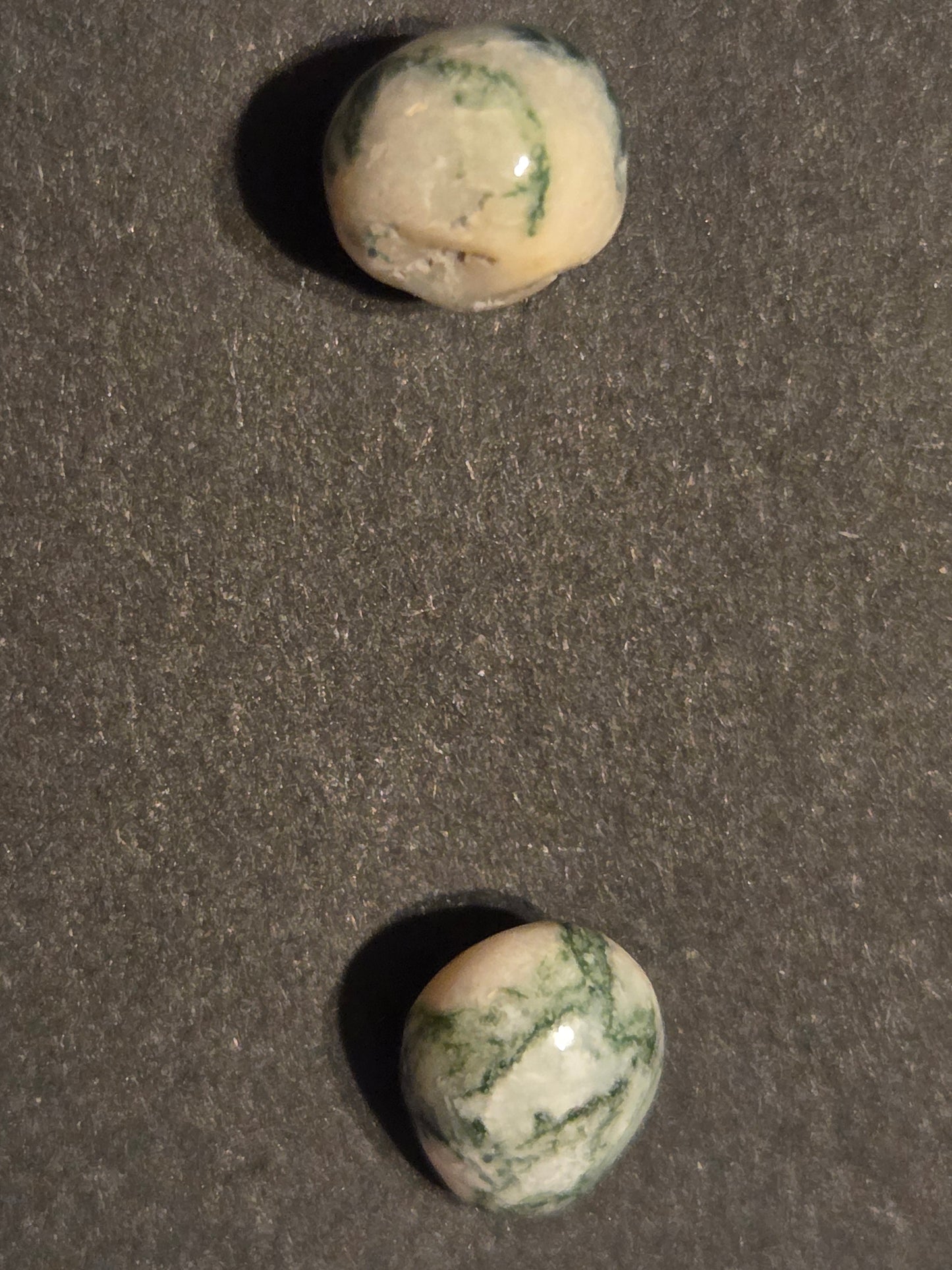 Earrings post Moss Agete