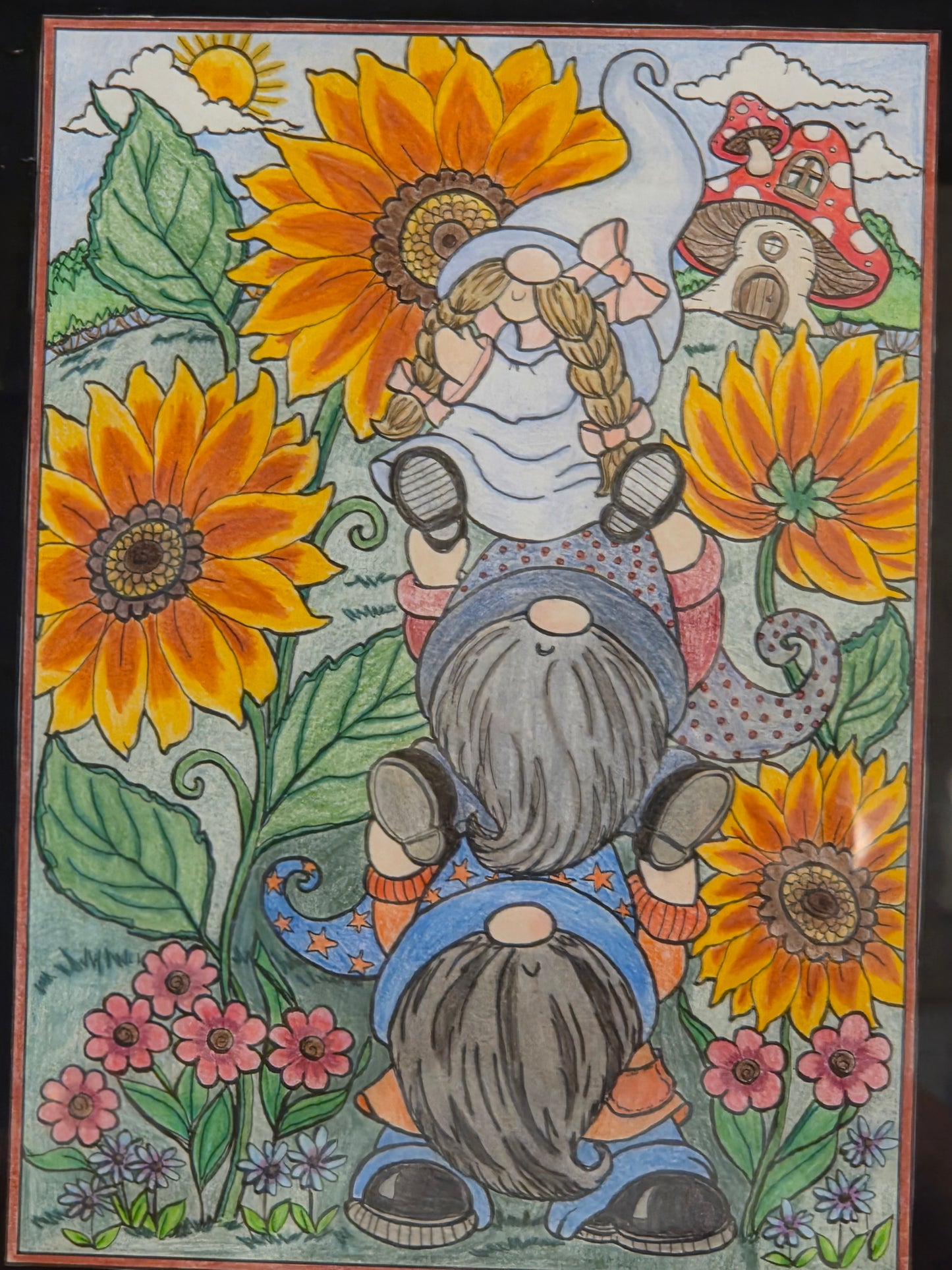 Sunflower Gnome