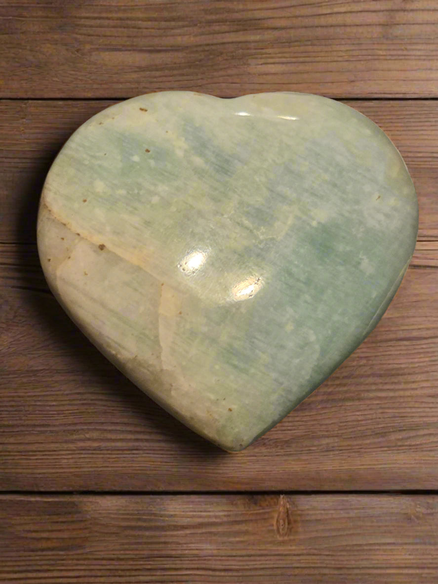 Amazonite Heart