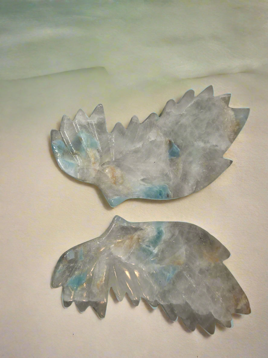 Caribbean calcite unicorn wings