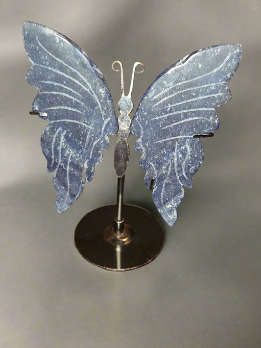 Sodalite butterfly wings