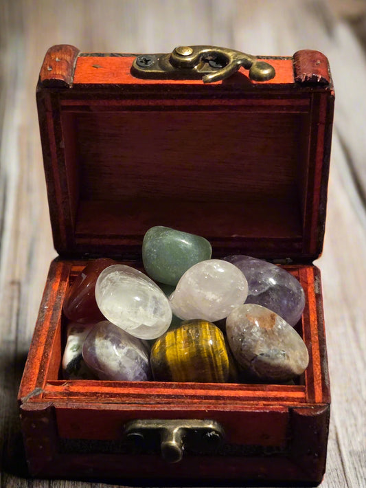 Wooden Tumble Chest