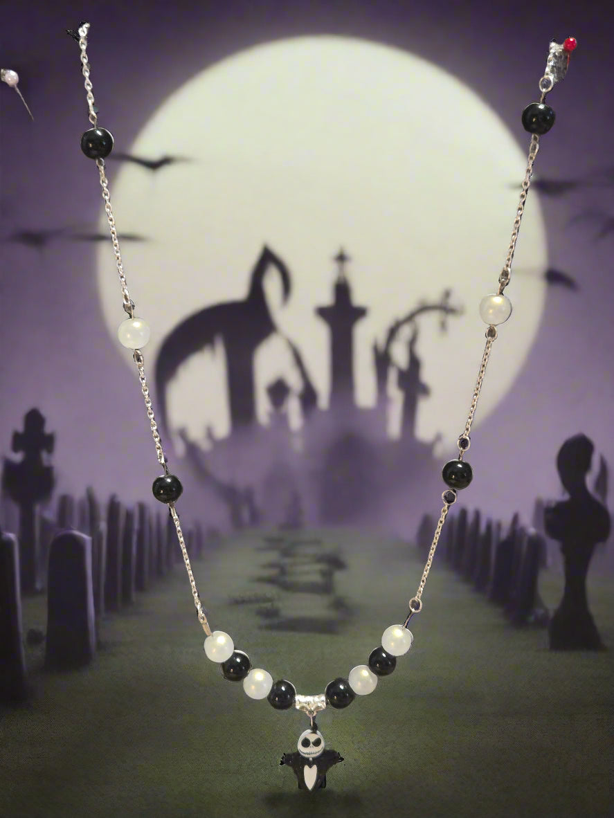 Halloween necklace NBC jack