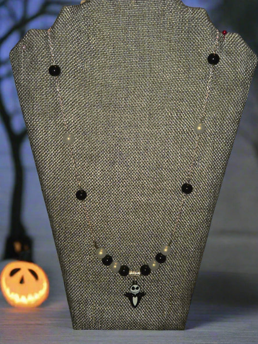 Halloween necklace NBC jack