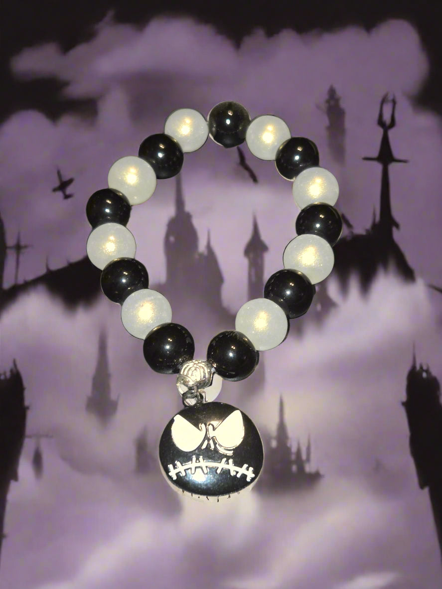 Halloween adult bracelet jack skellington