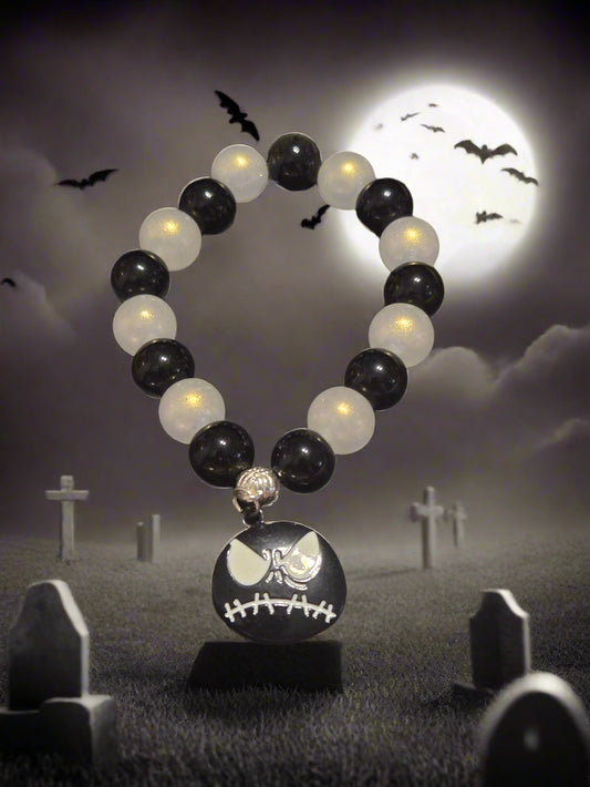 Halloween adult bracelet jack skellington