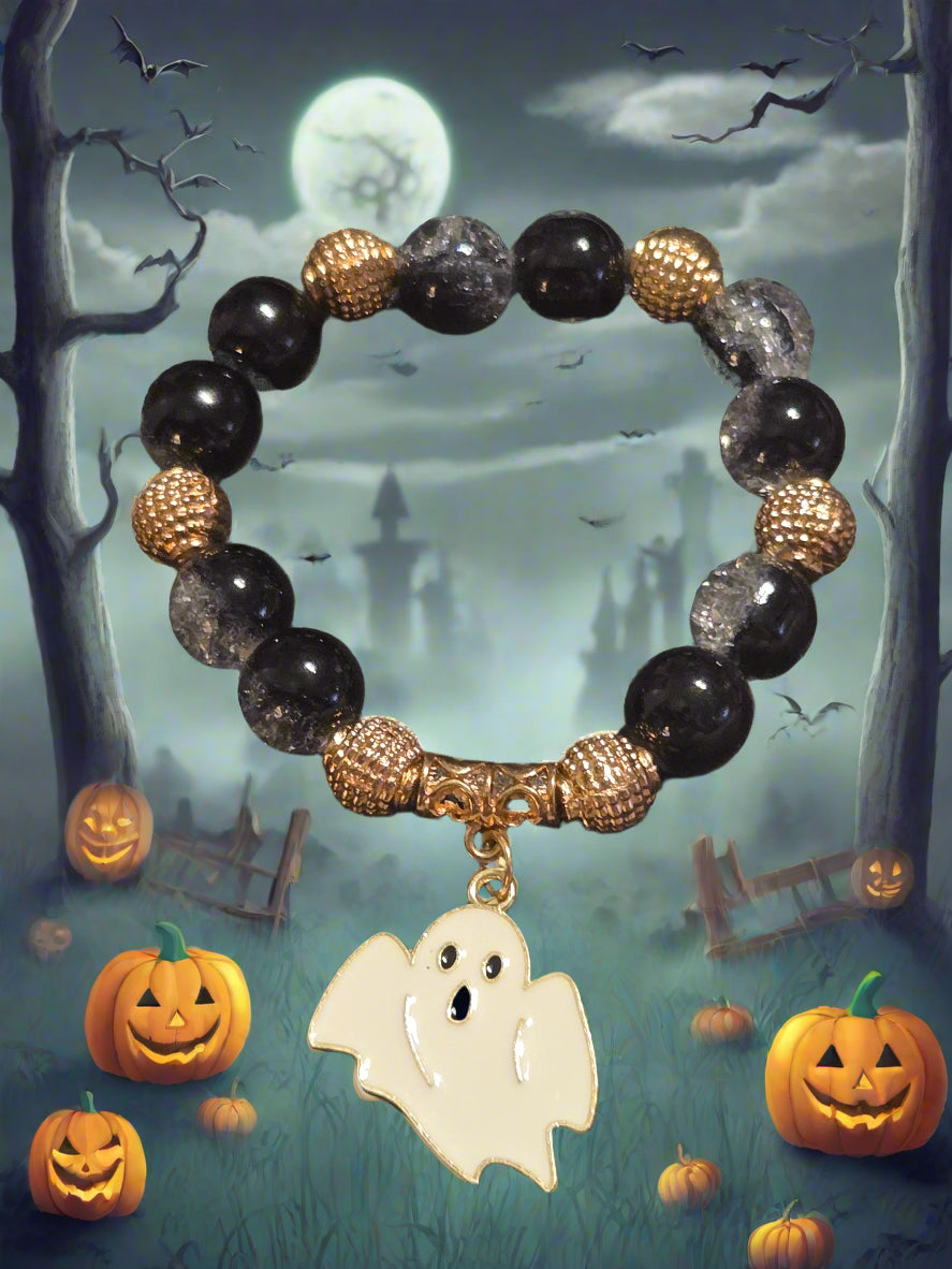 Halloween adult bracelet ghost