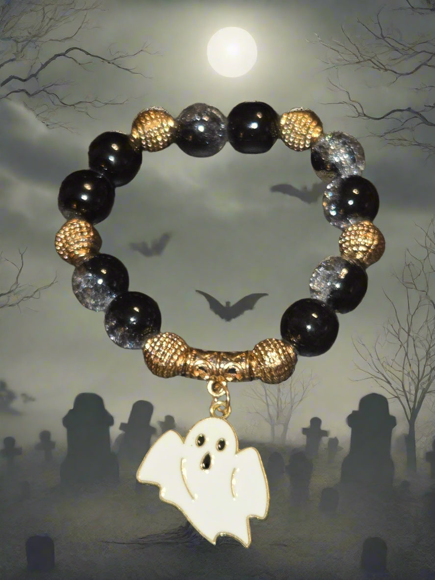 Halloween adult bracelet ghost