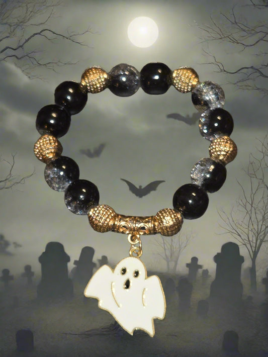 Halloween adult bracelet ghost