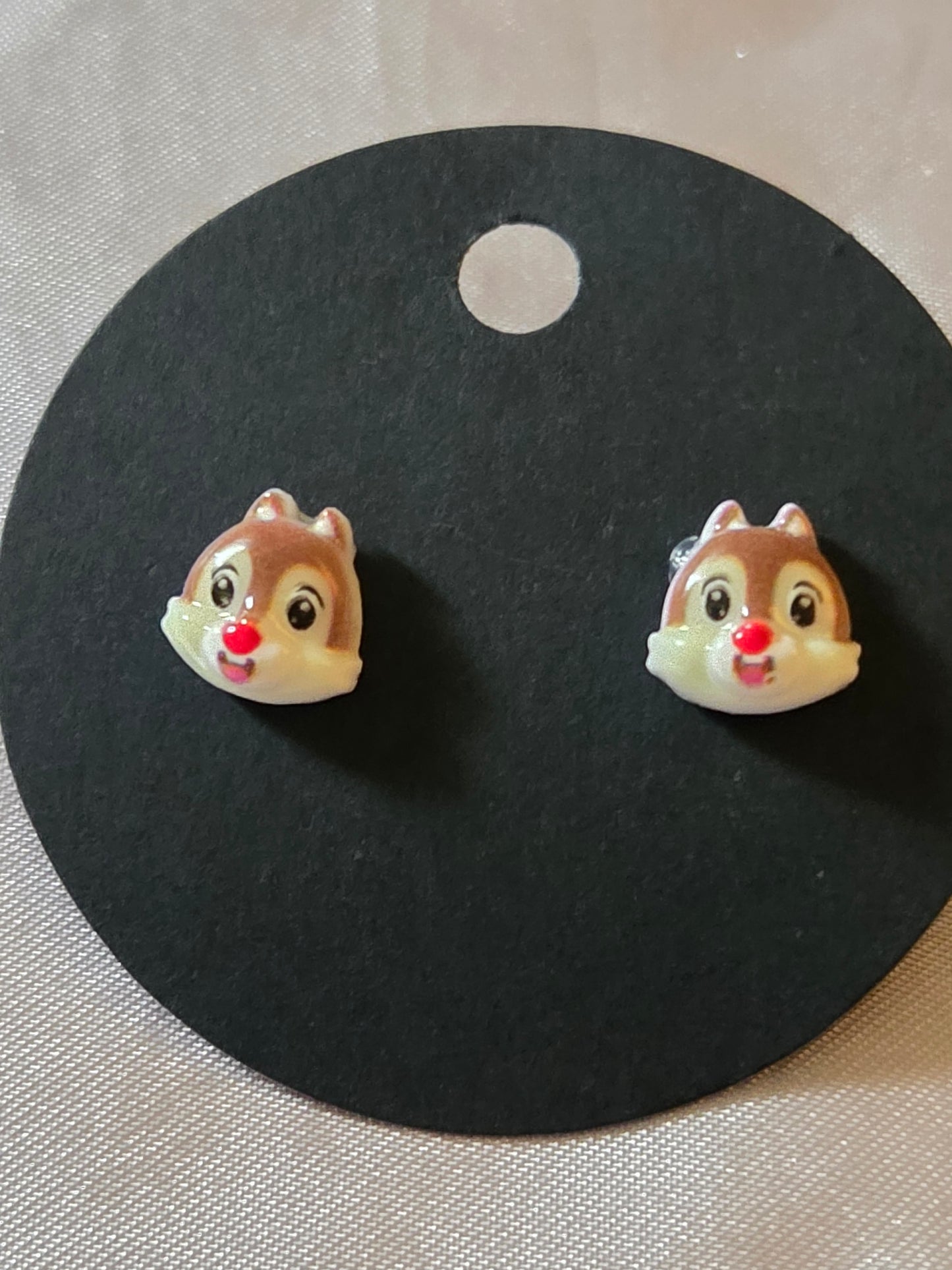 Chip and Dale earrings