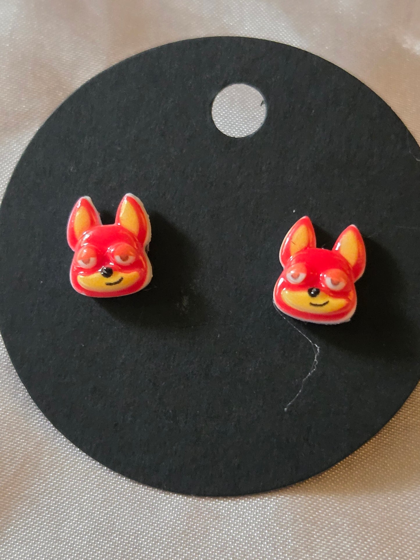 Fox earrings