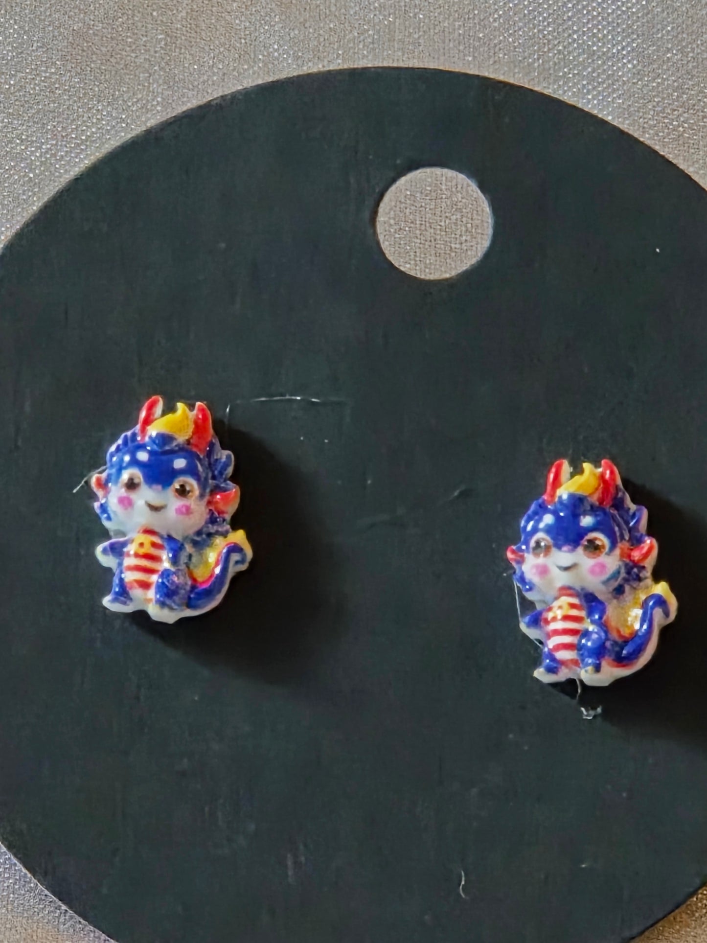 Dragon earrings