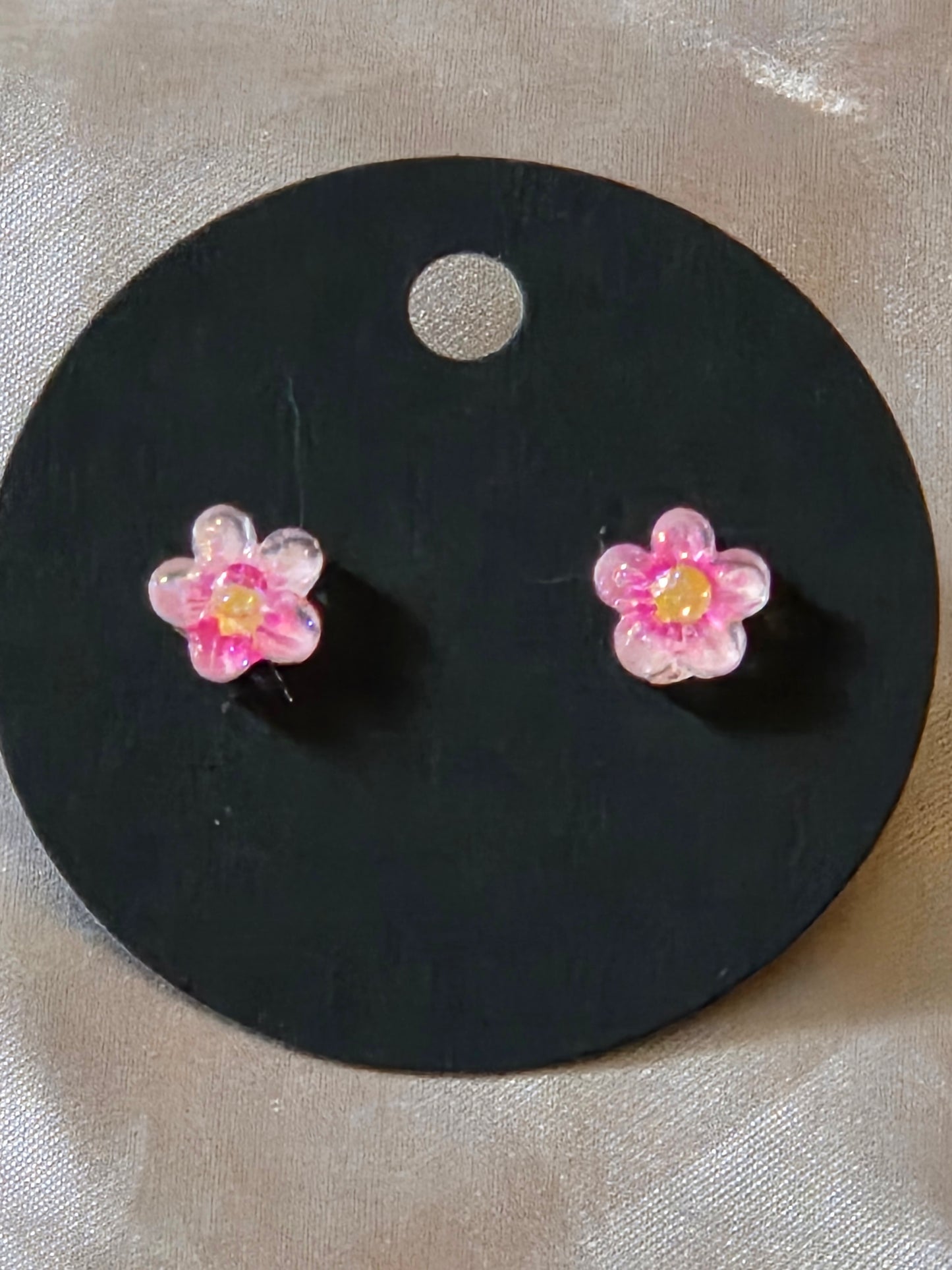 Glow flower earrings