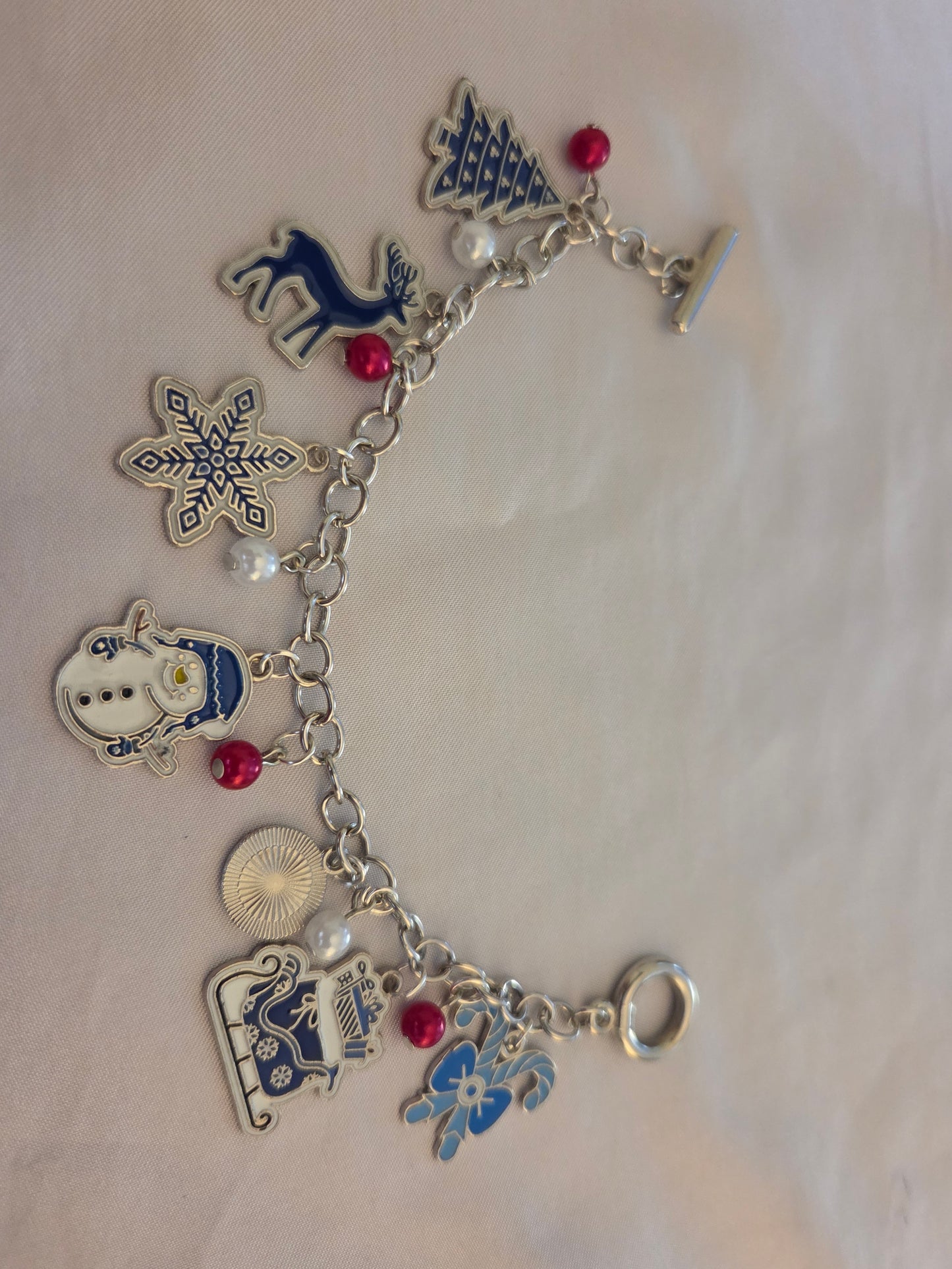 Winter charm bracelet