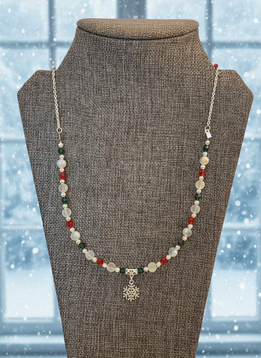 Christmas Necklace snowflake