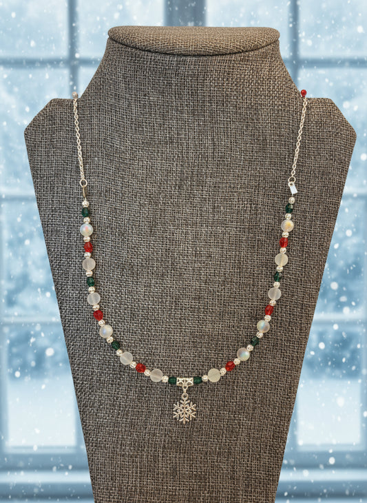 Christmas Necklace snowflake