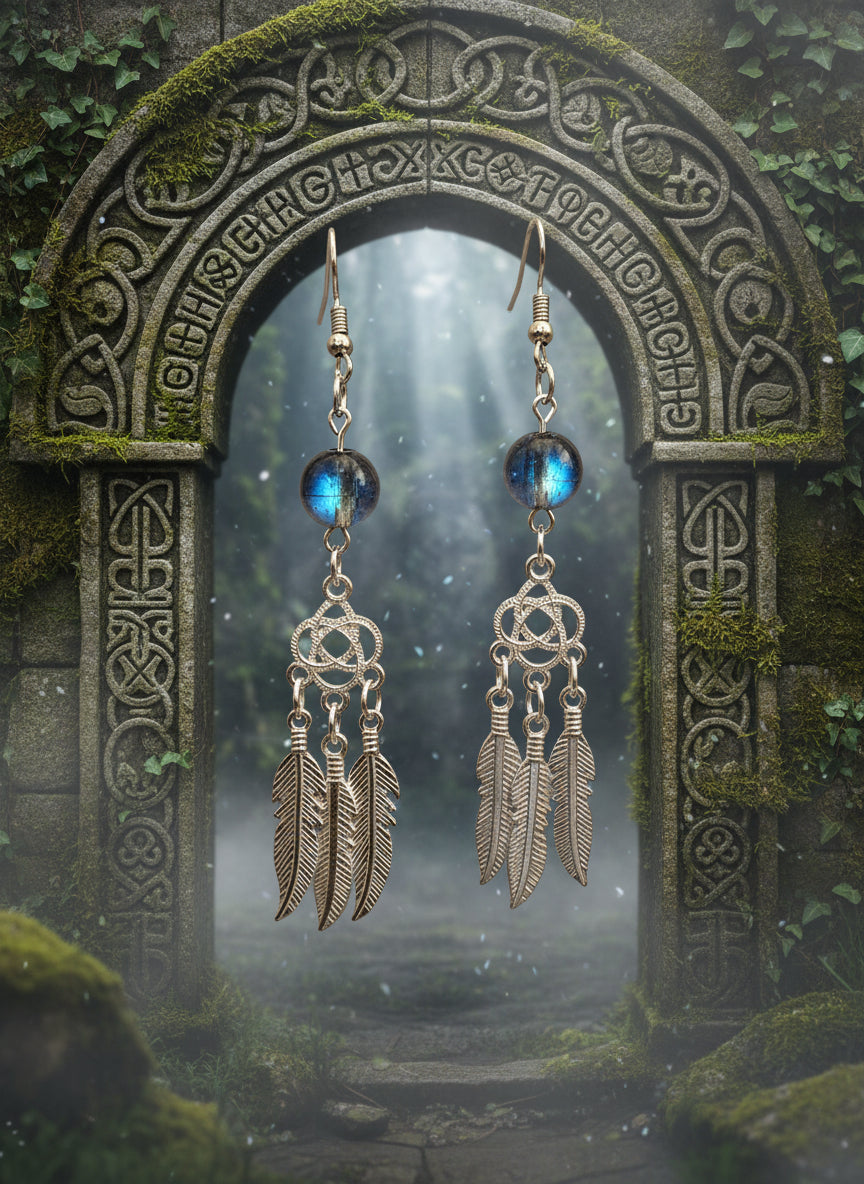Full Set Celtic Feathers