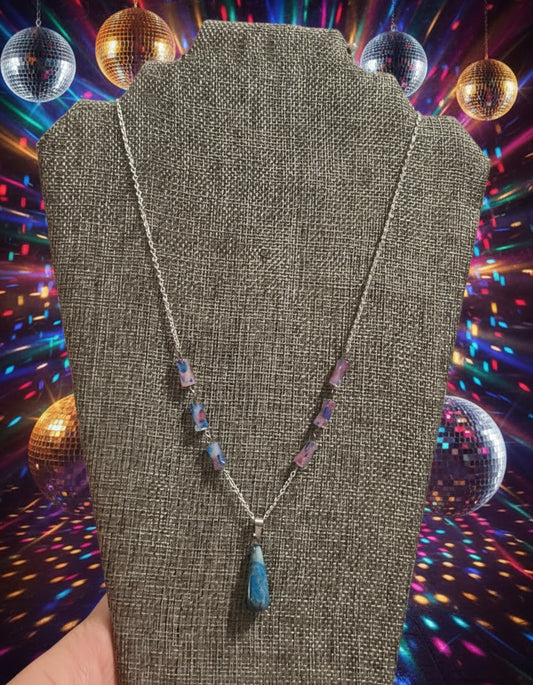 Necklace Blue Apitie