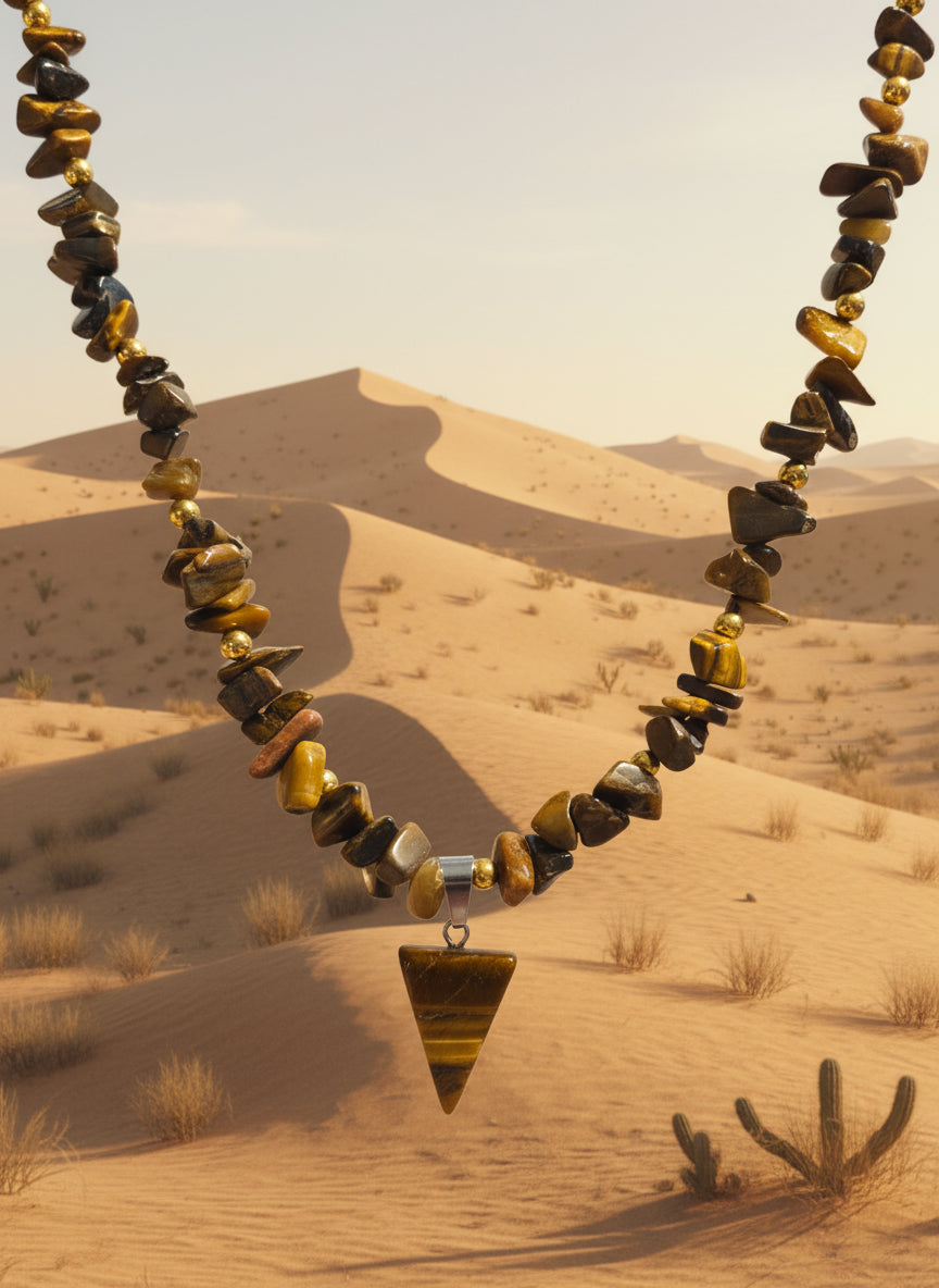 Tigers eye Necklace