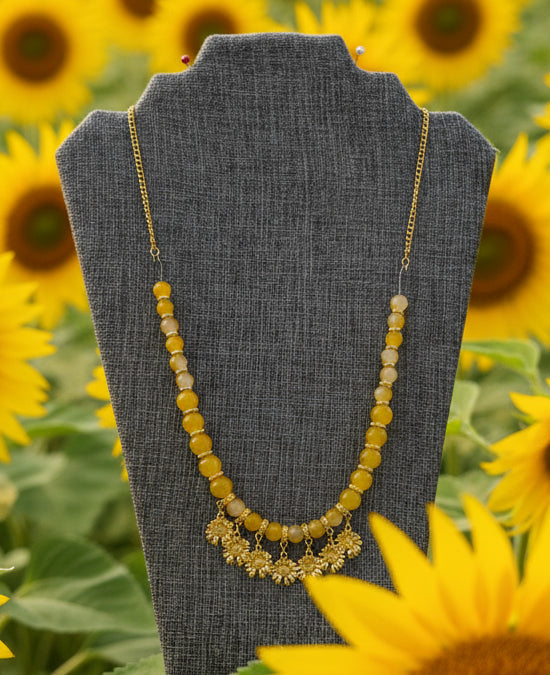 Sunflower Necklace