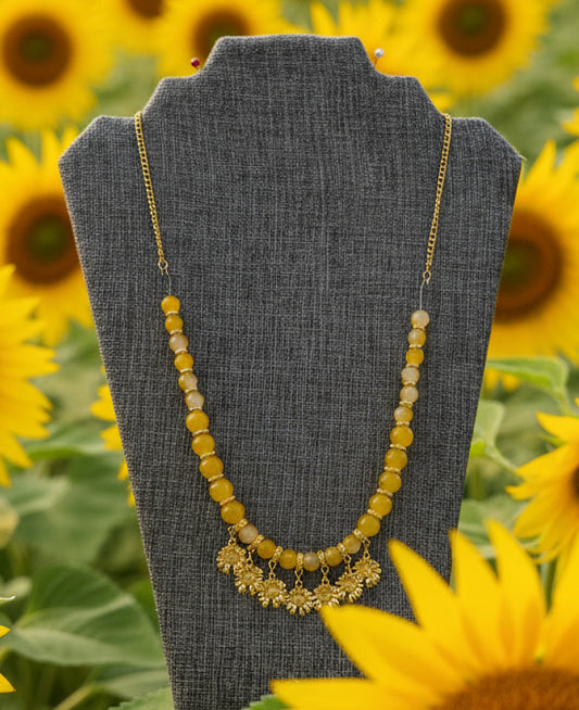 Sunflower Necklace