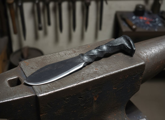 Railroads spike knife, knife D