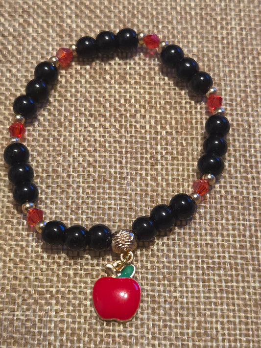 Black apple bracelet 2