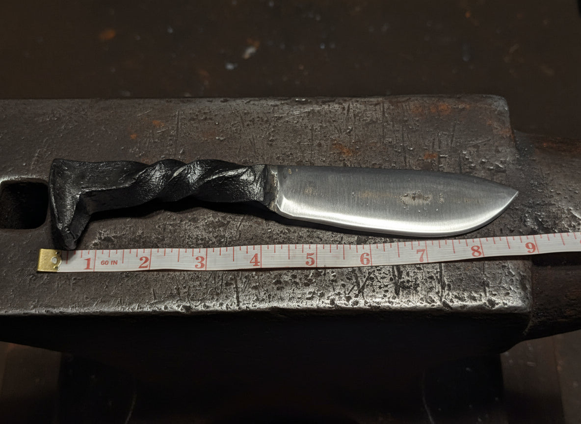 Railroad spike knife, knife G