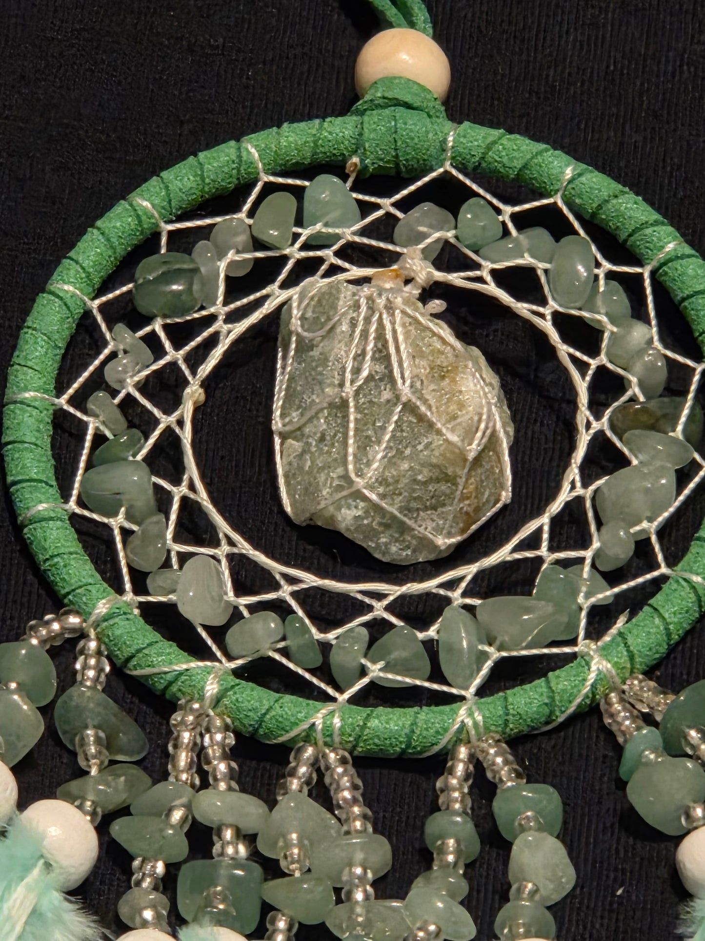 Green adventuring dream catcher