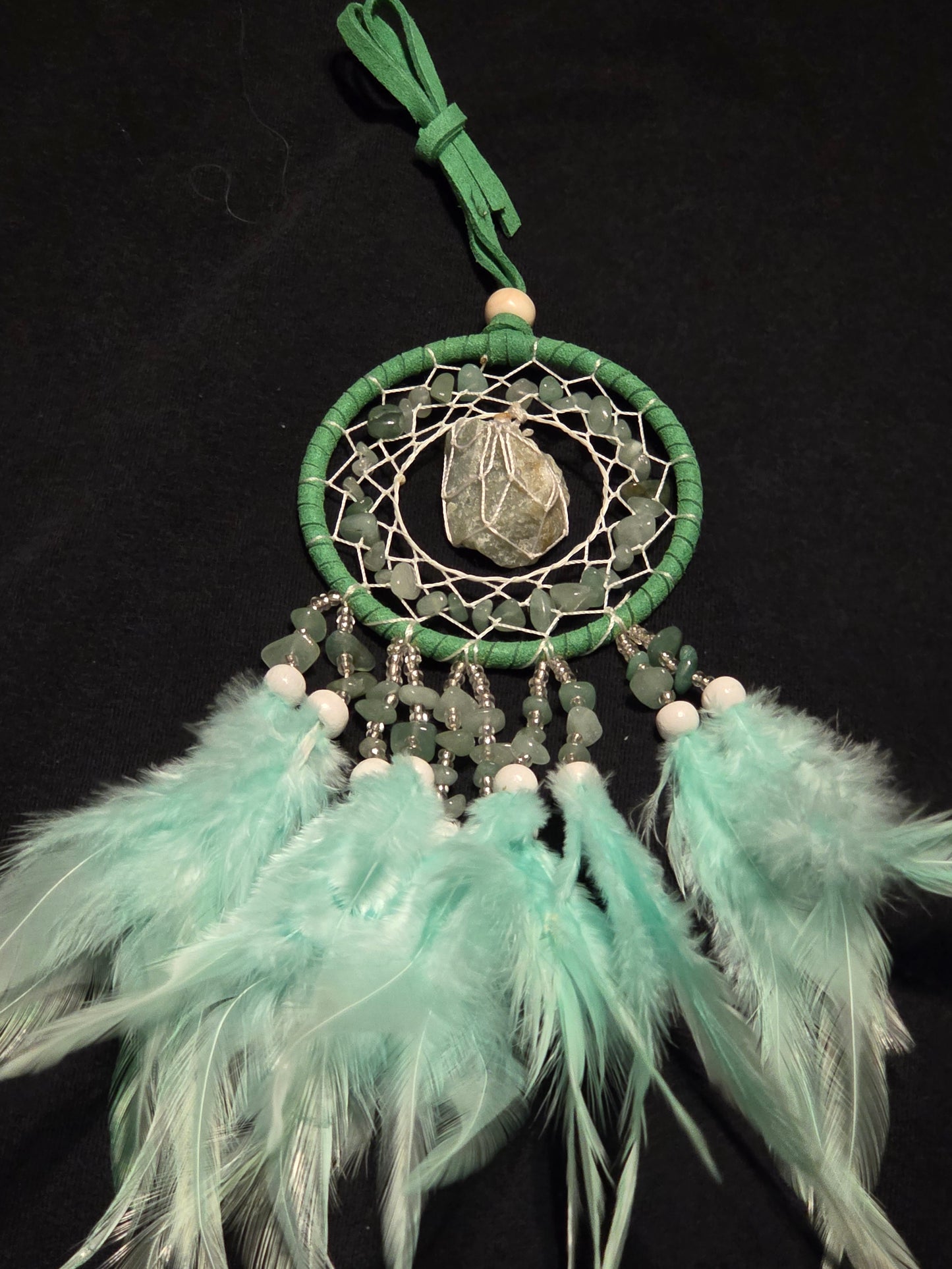 Green adventuring dream catcher