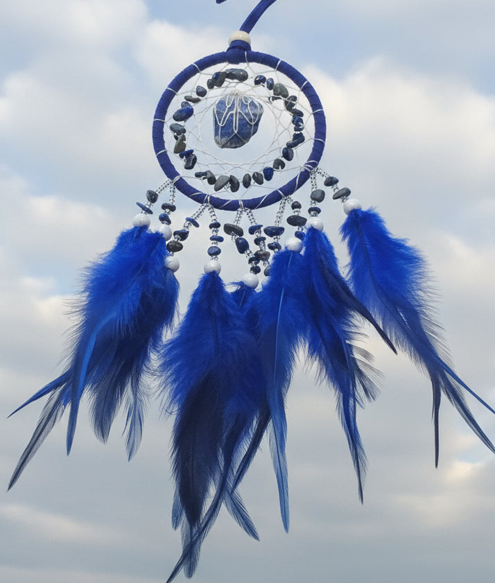 Lapis lazuli dream catcher