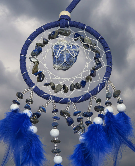 Lapis lazuli dream catcher